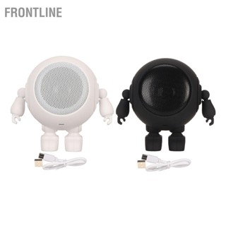 Frontline Loa Bluetooth Di Động Hình Robot 5.0 1000MAh Tích Hợp Mic Không Dây Mini Cho Gia Đình Tiệc Ngoài Trời
