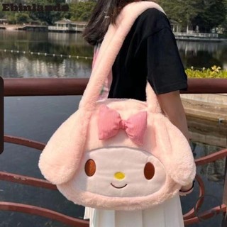 Túi đeo vai sang trọng EBINLANDS San rio, Túi xách sang trọng Kuromi Melody, Túi xách nữ Kawaii Cinnamoroll