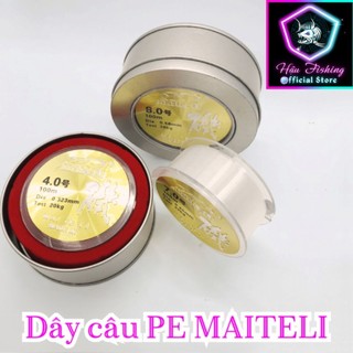 Cước Hộp Sắt PE MAITELI Chính Hãng - Cuộn 100m