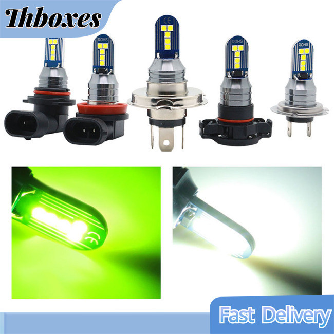Thboxes Bóng Đèn LED H11 H7 H16 Đèn Pha Xe Máy Ô Tô Bóng Đèn LED Tạo Kiểu