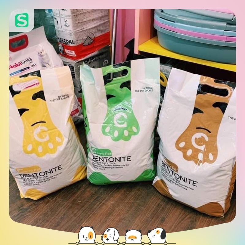 [ Bao 20L - 11kg ] Cát Vệ Sinh Gerry Pet cho mèo 🐈‍⬛