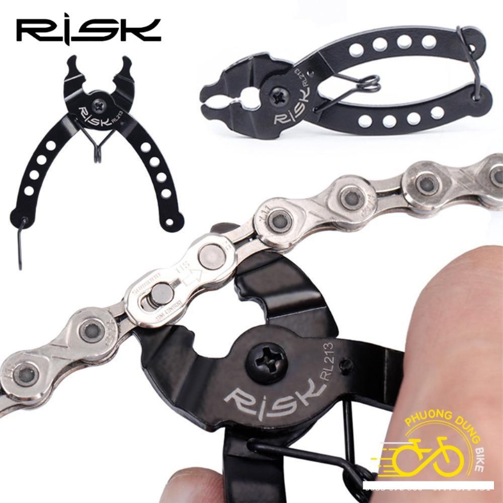 Kìm kèm tháo mở khóa mắc xích mini xe đạp RISK