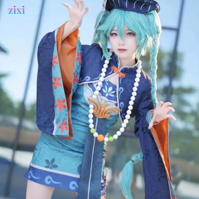 Mới Hatsune Miku Little Zombie Cosplay Trang Phục Anime Cosplay Nữ Trọn Bộ Anime Trang Phục