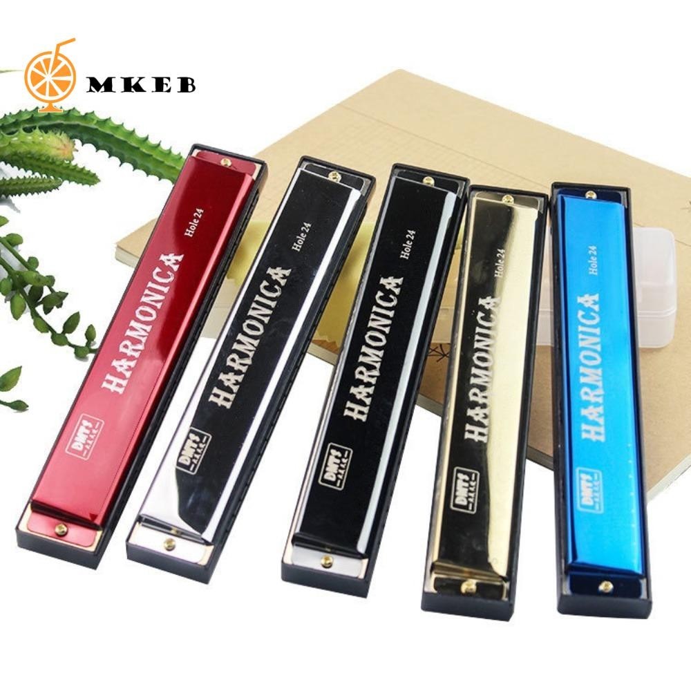 Kèn Harmonica 24 Lỗ Chuyên Nghiệp Cho Người Mới Bắt Đầu