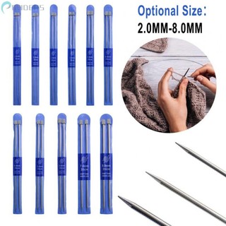 -NEW-Professional Grade Stainless Steel Knitting Needles 11 Sizes to Choose From