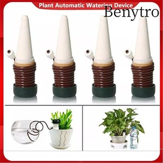 Benytro dụng cụ tự tưới nước nhỏ giọt gắn chậu cây bằng gốm siêu bền nhỏ gọn cho sân vườn (có bán lẻ)