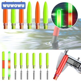 WUWOWU 1 Phao điện tử Phao Phao, Đèn LED siêu nhạy phát sáng Câu cá thông minh, Cảm biến cảm ứng siêu sáng nóng Thay đổi màu sắc Câu cá ban đêm phao câu cá hàng đầu câu cá đêm