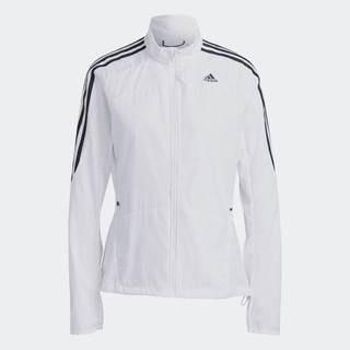 adidas Chạy Áo khoác 3 Sọc Marathon Nữ trắng GK6061