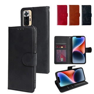 ốp lưng Bao Da Lật Cho Xiaomi Redmi Note 10 Pro 4G Pro Max Ví Di Động Sang Trọng Dự Phòng Khe Cắm Thẻ điện thoại