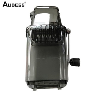 Máy nghiền đá cầm tay AUBESS Beach Party Máy nghiền đá cầm tay Làm mới sắc nét Máy bào đá cầm tay Máy làm đá hình nón bằng thép không gỉ Máy làm đá cầm tay trong suốt Máy làm đá trong suốt