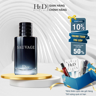 Nước hoa dior sauvage edt chai full 100ml hd perfume