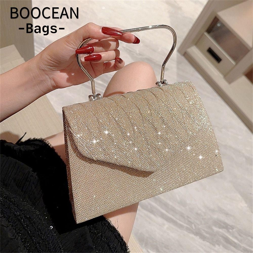 BOOCEAN Túi dạ hội, Túi đeo vai lấp lánh, Tiệc cưới ly hợp sang trọng