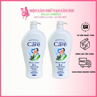 Sữa tắm dê 8x white care 1200ml