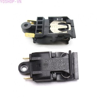 2 Công tắc ấm đun nước điện màu đen bền bỉ với dòng điện quá tải 16A