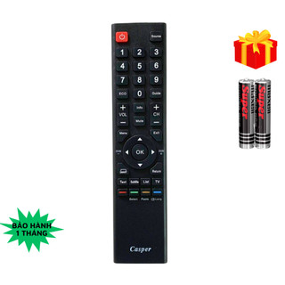 Remote điều khiển tivi Casper Mã 07, điều khiển TV Caspe - Gia Dụng Bố Già