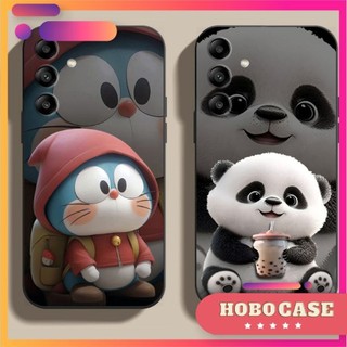 Ốp lưng Samsung Galaxy A04S in hình Gấu, Thỏ, Doraemon cạnh viền vuông có bảo vệ camera