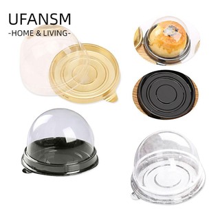 UFANSM hộp đựng bánh trung thu cỡ nhỏ hình tròn nhiều màu DIY tiện lợi