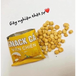 Snack cá viên chiên,bim bim cá viên chiên siêu ngon siêu giòn
