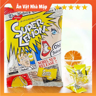 Kẹo siêu chua vị super lemon, super cola nhật bản