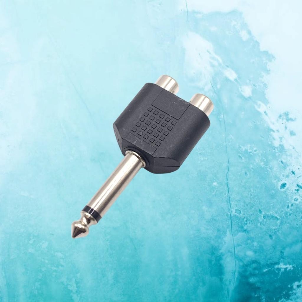 Jack 6 Ly Ra 2 AV LA-01 Giá Tốt - Jack 6 Ly Mono Ra 2 Hoa Sen Âm Chất Lượng -