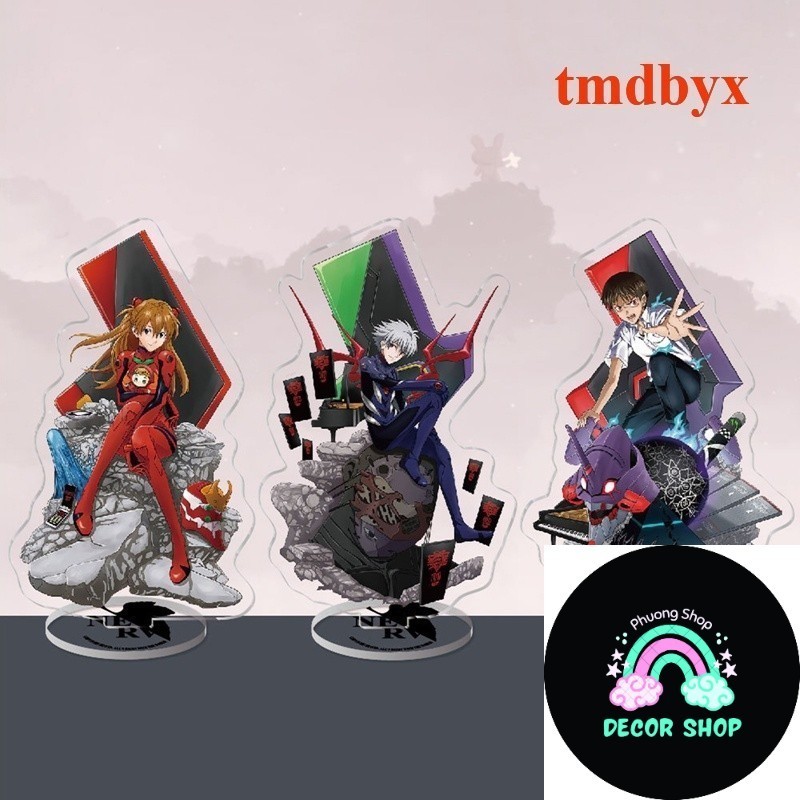 Mô Hình Nhân Vật Ayanami Rei Asuka Langley Soryu Kaworu Nagisa Bằng Acrylic Trong Evangelion