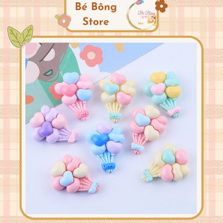 Charm bong bóng tình yêu sắc màu