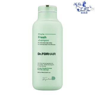 Dầu gội dành cho da dầu nhờn, bết dính mùi hôi chiết xuất từ thực vật Dr.FORHAIR Phyto Fresh Shampoo 300ml | New |