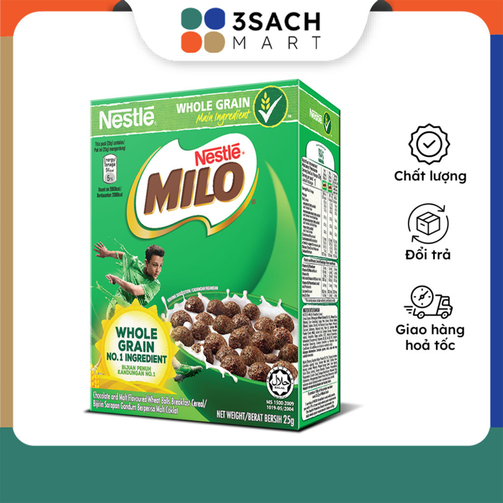 Ngũ Cốc Milo Hộp (Hộp 25g)