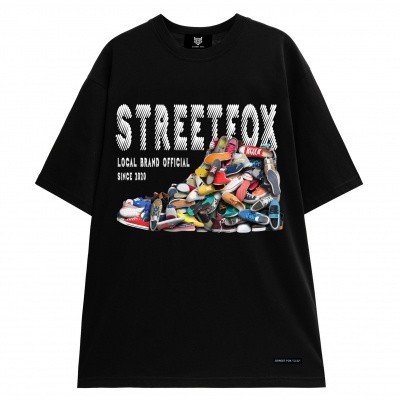 COD ÁO THUN LOCAL BRAND STREET FOX TEE SNEAKER /