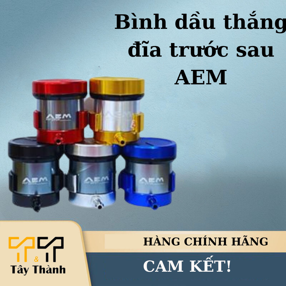 Bình dầu thắng đĩa trước sau AEM