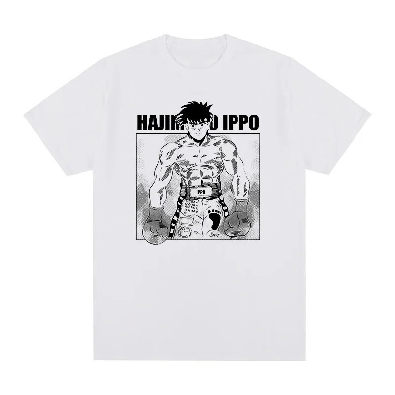2024 bánh quế cho bạn bè Hayime No Ippo kaus katun antik Anime Makunouchi áo thun Anime chế độ musim