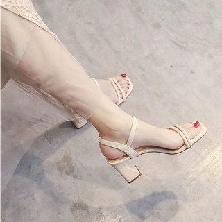 Giày cao gót 7 phân sandal quai mảnh thời trang tôn dáng CG77