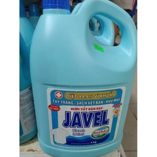 Nước tẩy JAVEL MỸ HẢO 4KG