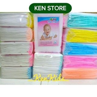 Khăn sữa gạc siêu thấm 4 lớp LỚN Thiên Thanh (25x38cm) KEN STORE