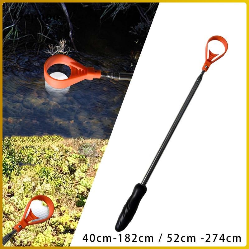 Gepnoo Golf Ball Retriever Golf Ball Catcher Extendable Golf Ball Pick up Retriever