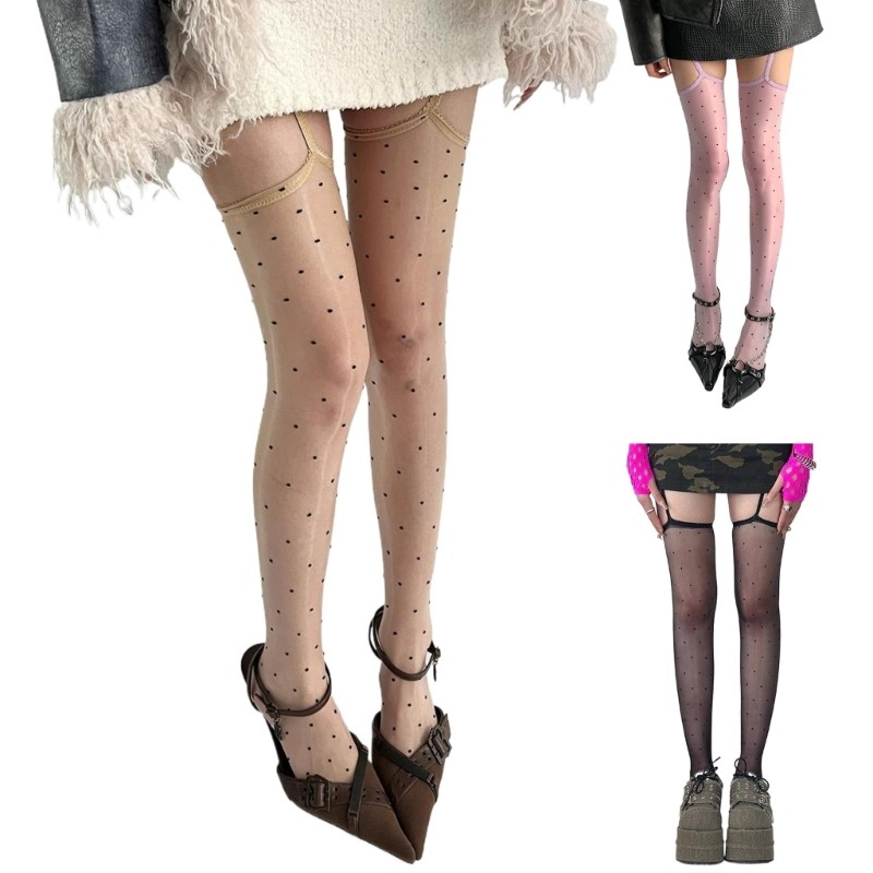 XI Oil Glossy Pantyhose Quần lụa Stocking Suspender Quần đùi Stocking