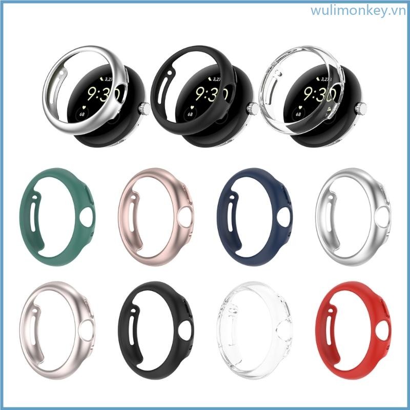 Shockproof Case PC Cover Sleeve for Pixel Watch 2 Screen Protector Shell Housing