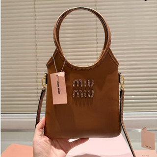 Miniivy Retro Túi Nữ Chính Hãng Túi Tote Nhỏ Da Bò MI250224-ANG