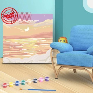 Tranh sơn dầu trang trí hình phong cảnh r3v3