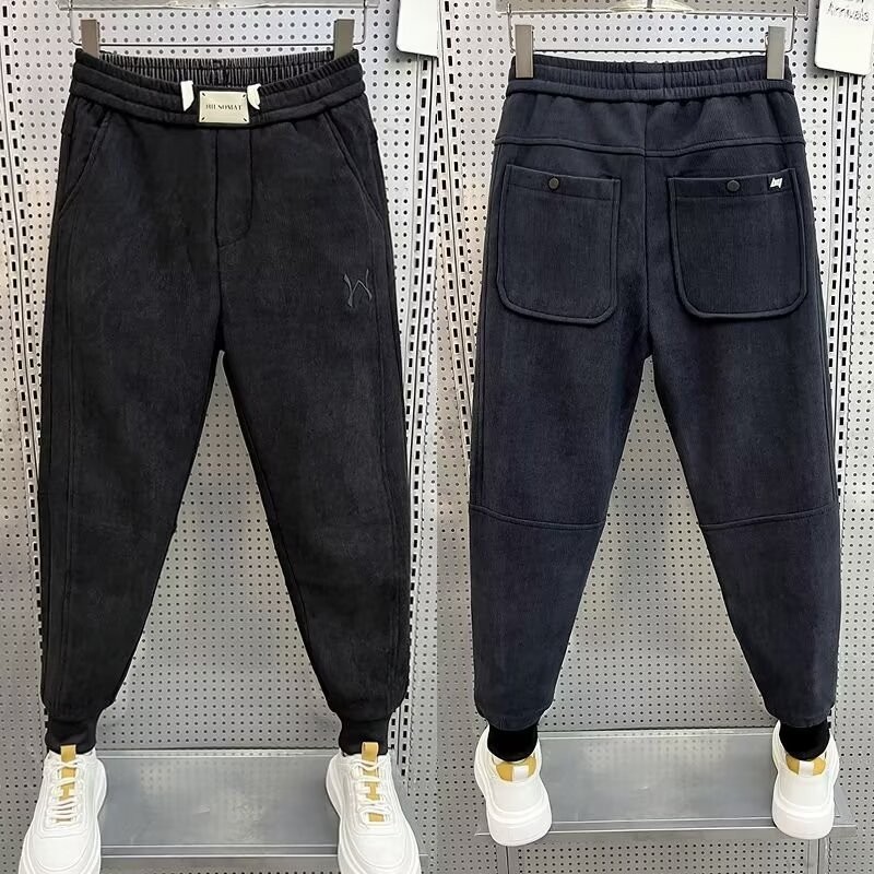 Quần Legging Corduroy Nam M-3XL Mùa Đông Nam Thanh Niên Phù Hợp Với Quần Legging Corduroy Legging Sl