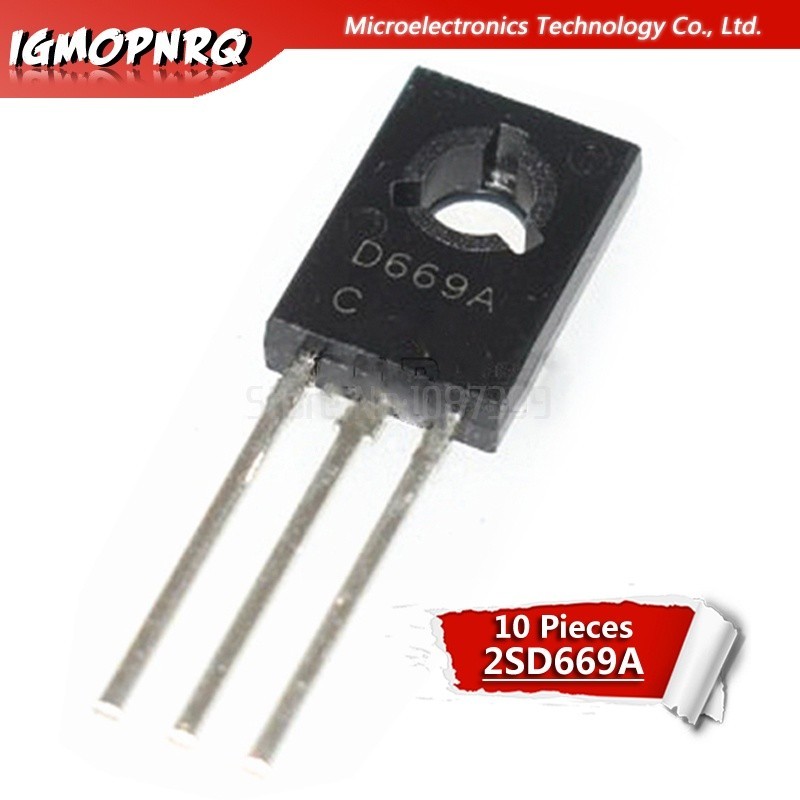 20 chiếc 2SD669A D669A D669A D669 TO-126 khuếch đại cho 1.5A 160V PNP mới nguyên bản