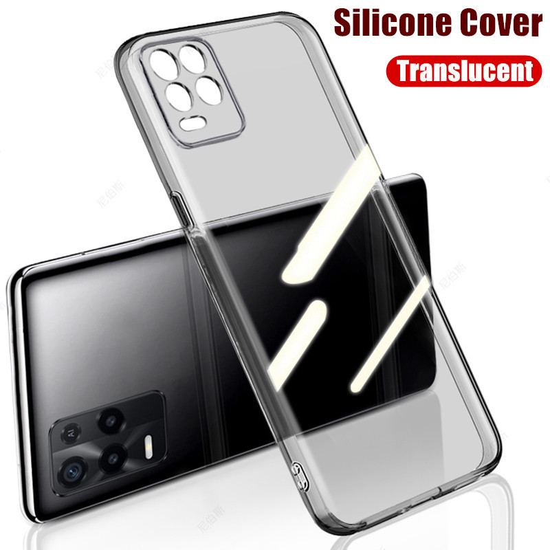 Ốp Điện Thoại Silicon Dẻo Tráng Gương Màu Vàng Chống Sốc Cho OPPO A54 4G CPH2239