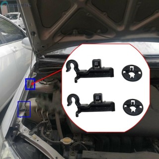 -new-2 sets for toyota car hood prop rod clips grommet plastic bonnet stay holder-uk