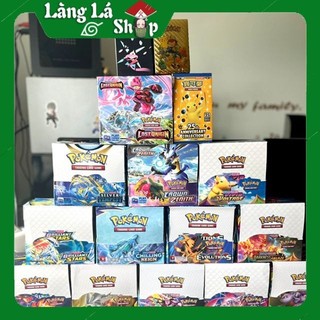 Thẻ bài nhân phẩm Anime/Manga/Game Pokemon (ngẫu nhiên 1 Pack trong các Version)