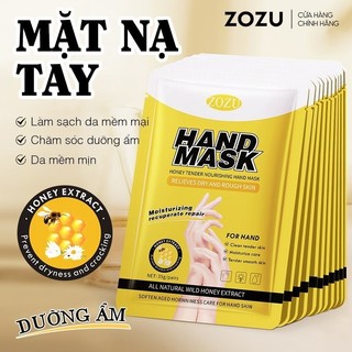 Mặt nạ chăm sóc da tay dưỡng ẩm ngăn ngừa lão hóa ZOZU tinh chất mật ong