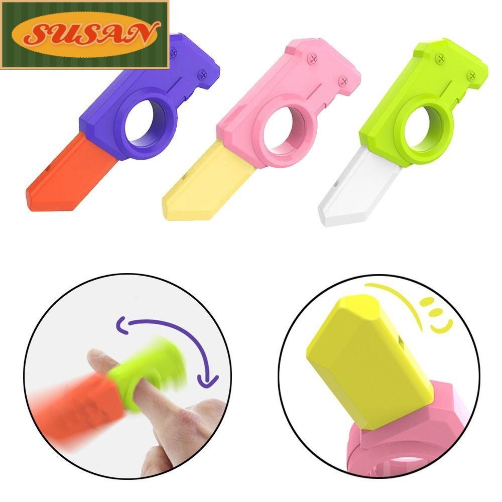 Susans In Đồ chơi Fidget, Đồ chơi thẻ đẩy bằng nhựa Đồ chơi cà rốt trọ