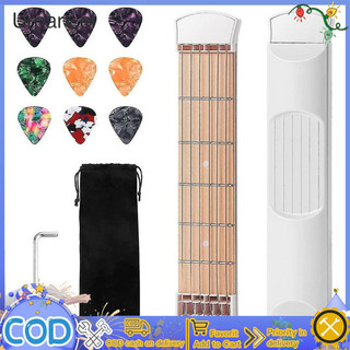 Ul 6 tầng đàn guitar hợp âm huấn luyện bỏ túi đàn guitar tập cổ 6 dây đàn guitar thực hành ngón tay với 9 lựa chọn chơi