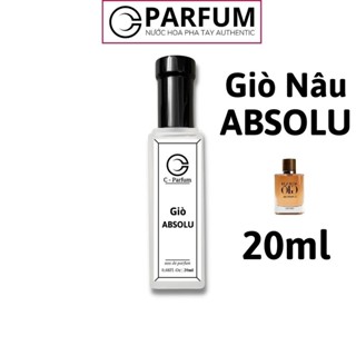 Nước Hoa Nam Aqua Giò Nâu absolu 20ml hương tươi mát Nam tính Sang trọng 