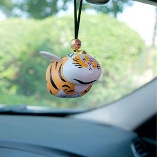 Dây treo trang trí gương hậu NHƯ HỔ THÊM CÁNH hình hổ béo dễ thương (kèm ảnh thật)