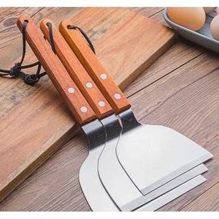 XẺNG TEPPANYAKI CÁN GỖ LOẠI 1 [Giá hủy diệt] [Rẻ vô địch] [Có sẵn] [Ảnh thật]